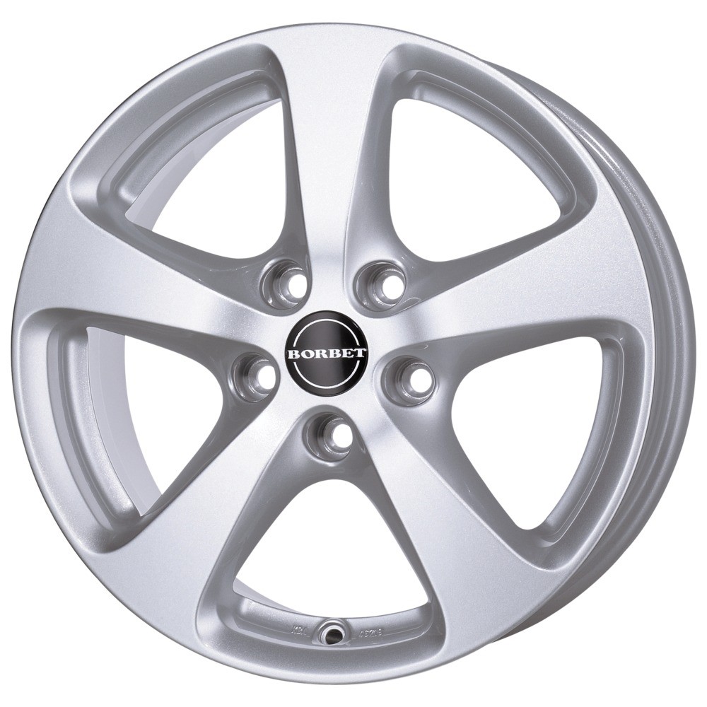 BORBET CC argent brillant