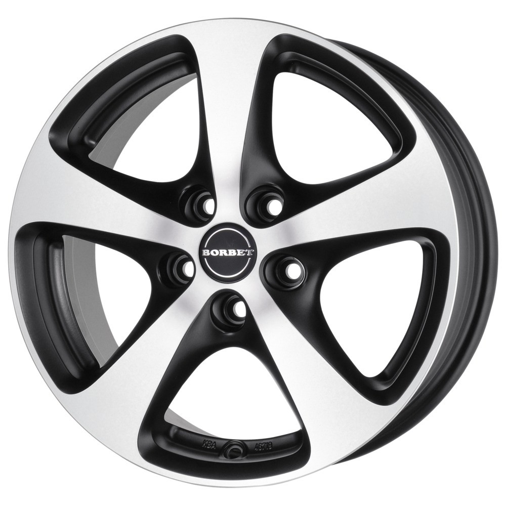 BORBET CC noir mat poli