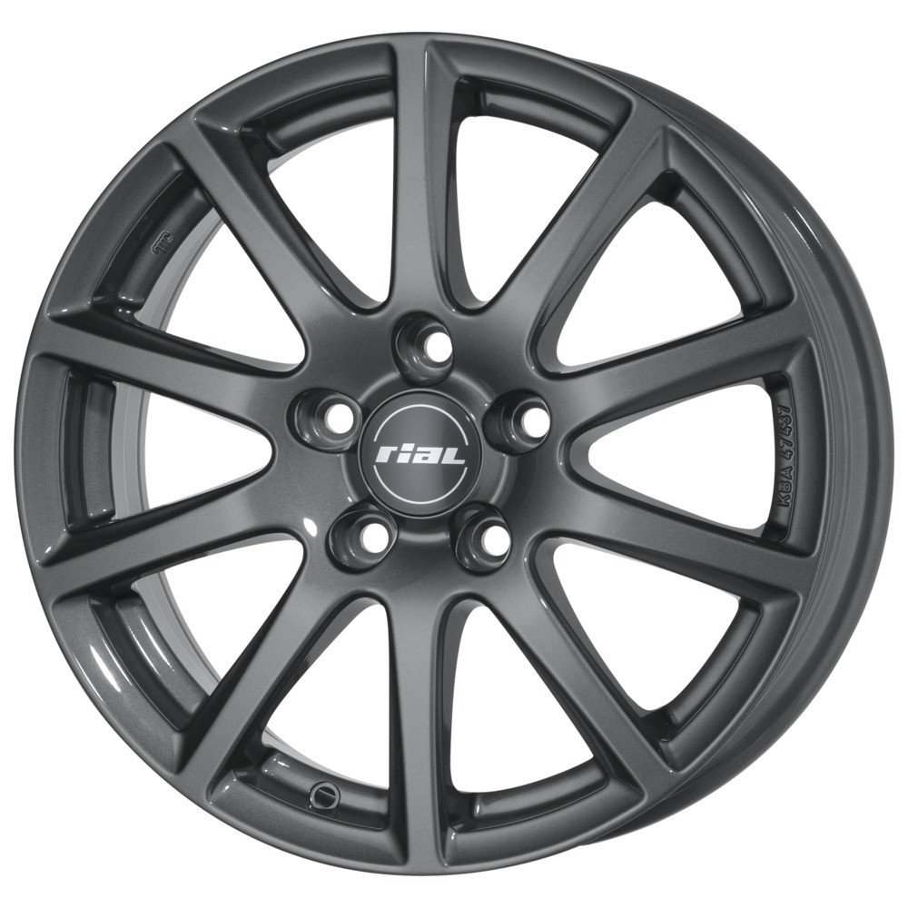 RIAL MILANO gunmetal brillant
