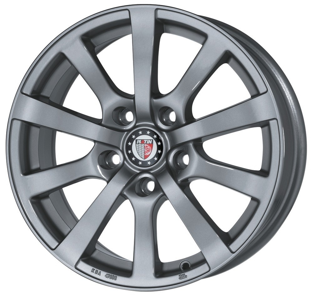 PLATIN P 58 gunmetal mat