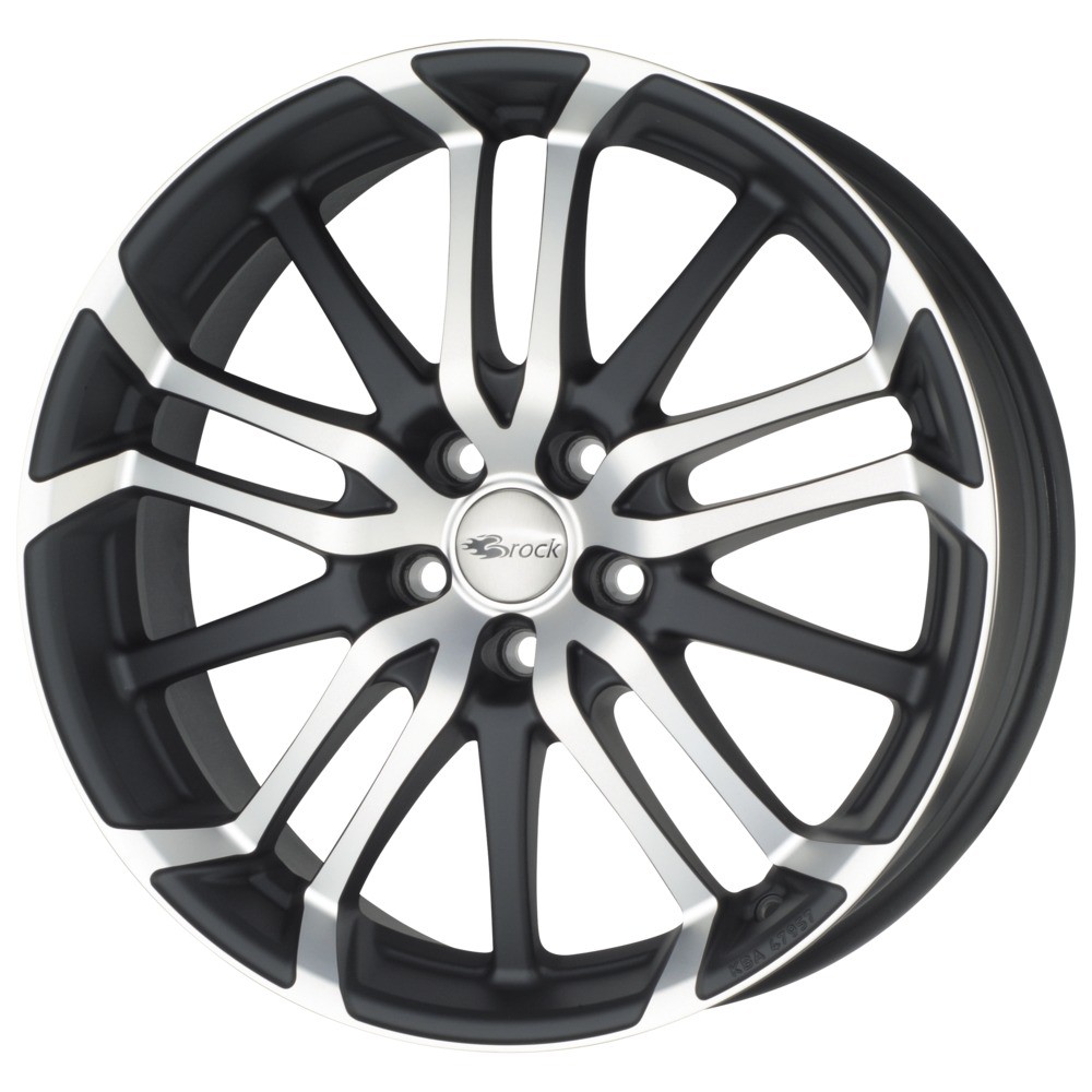 BROCK B26 noir mat poli