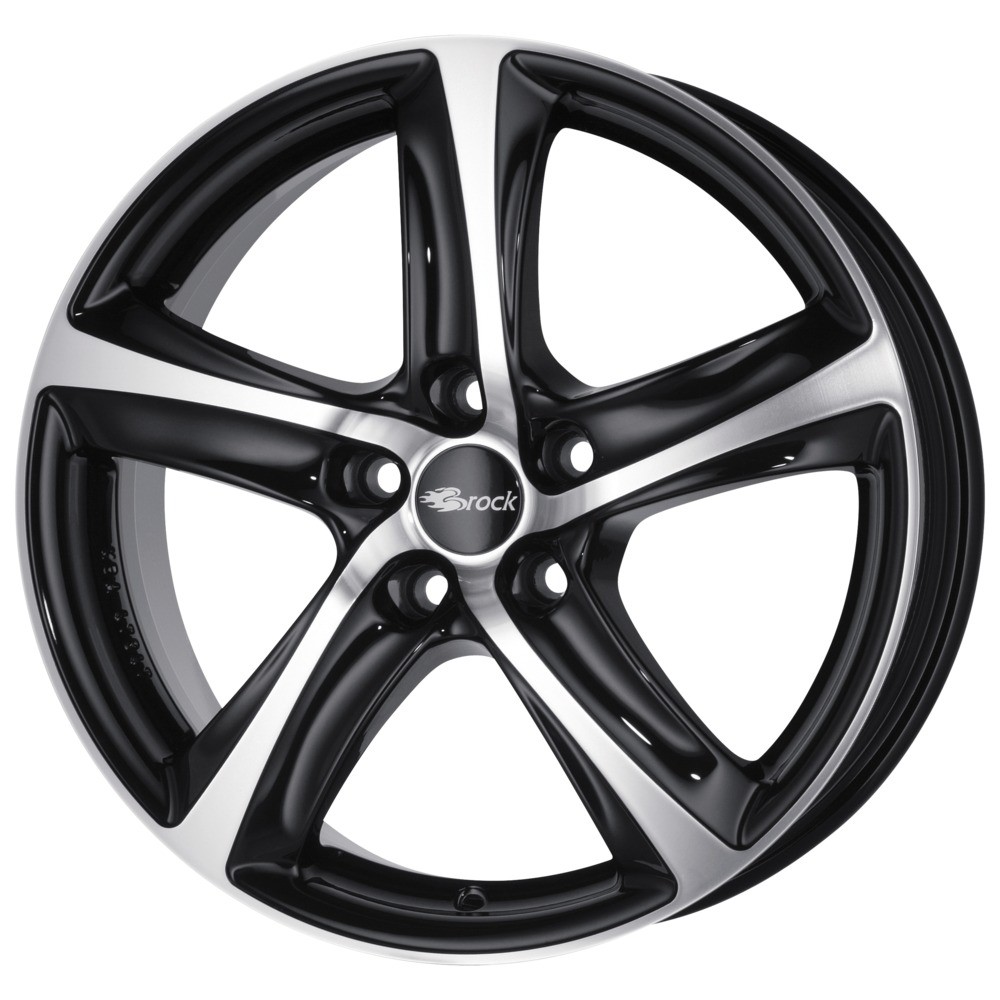 BROCK B25 noir brillant poli
