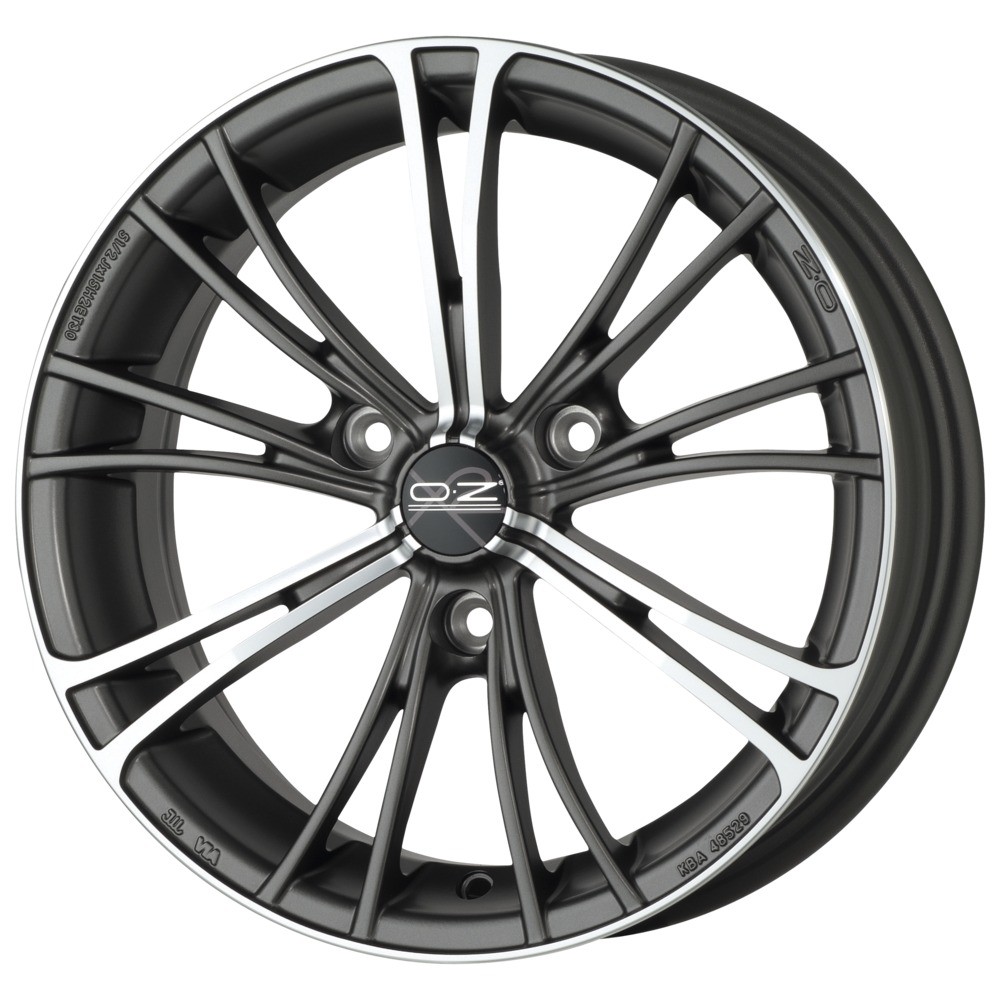 OZ X2 gunmetal mat poli