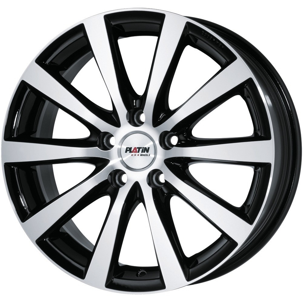 PLATIN P66 schwarz pol.matt