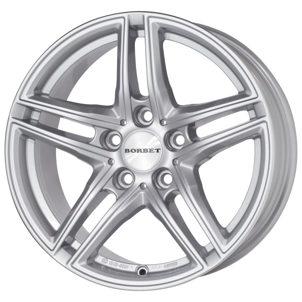BORBET XR argent brillant