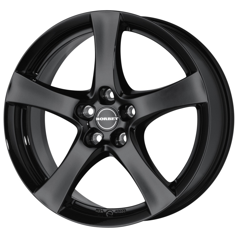 BORBET F noir hyperbrillant