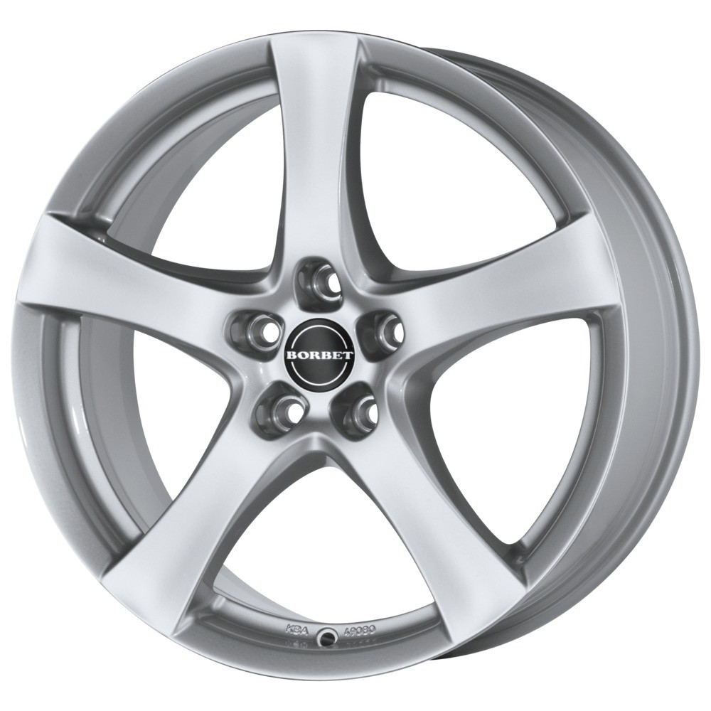 BORBET F argent brillant