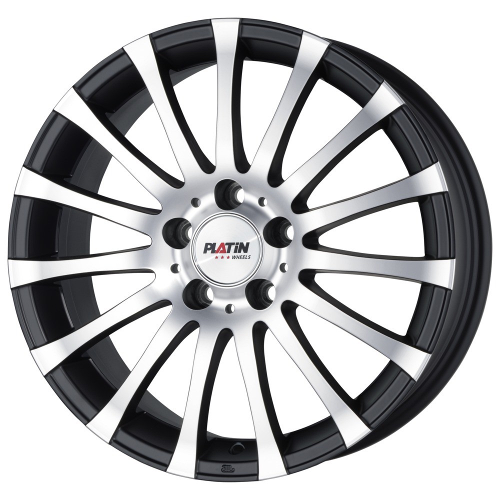 PLATIN P 47 RACE noir mat poli, poli mat