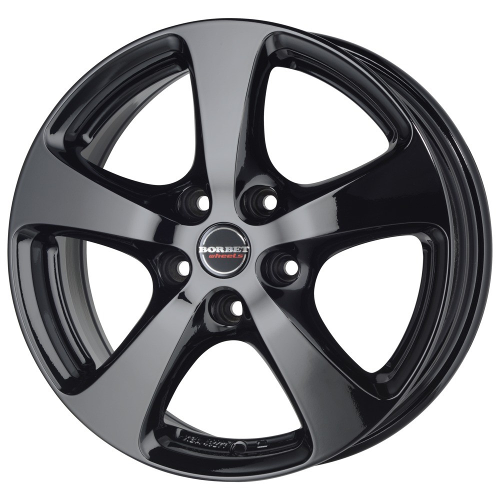 BORBET CC noir hyperbrillant