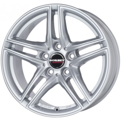 BORBET XRT argent brillant