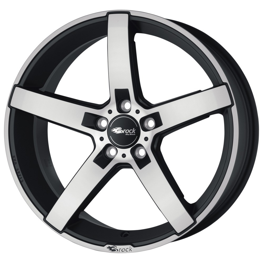 BROCK B35 noir mat poli