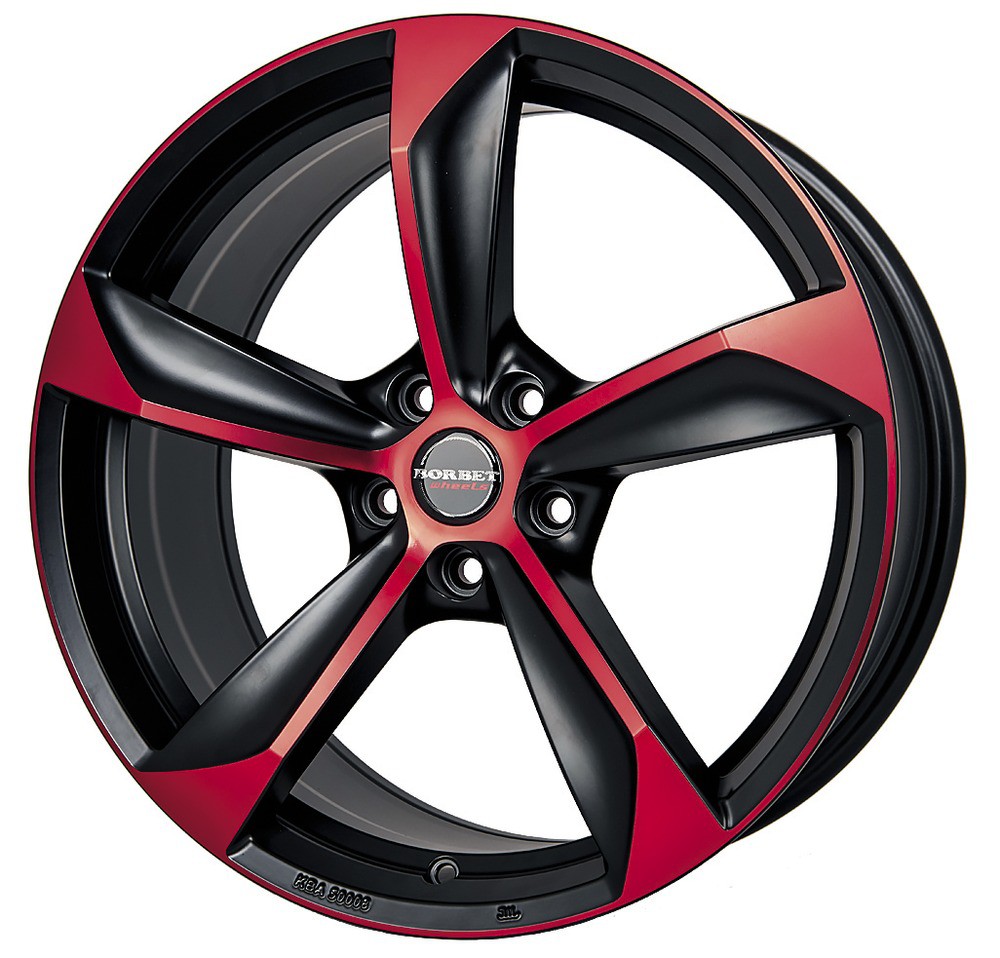 BORBET S-859 black polish. matt