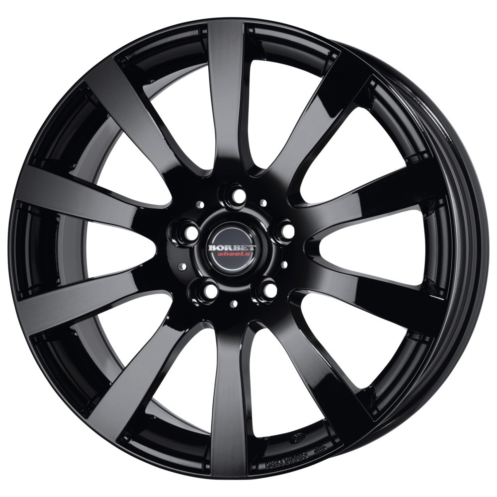 BORBET C2C noir hyperbrillant