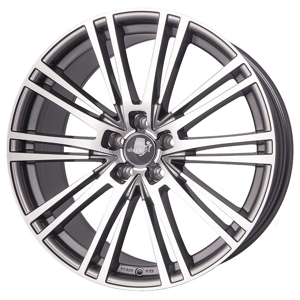 WHEELWORLD WH18 daytona grau pol.